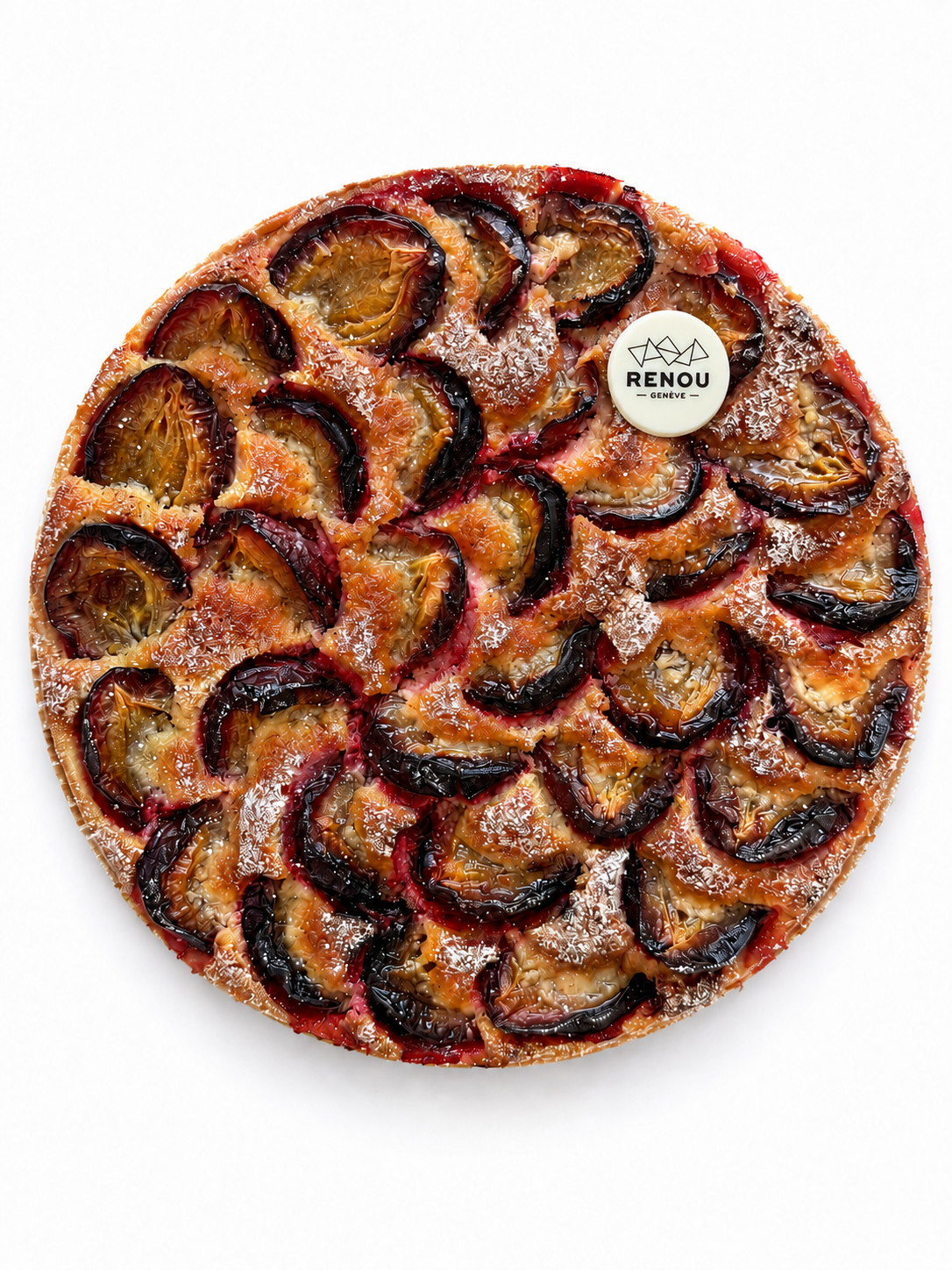 TARTE AUX PRUNEAUX DU JEÛNE GENEVOIS
