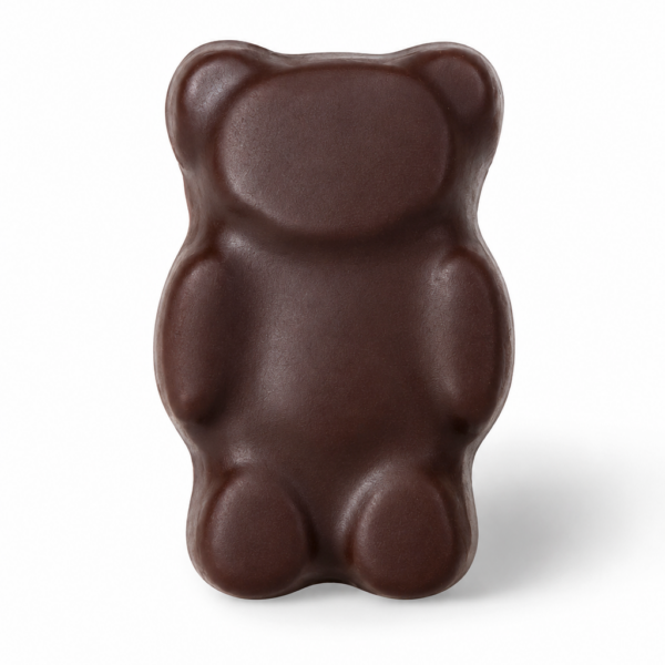Ourson guimauve chocolat noir