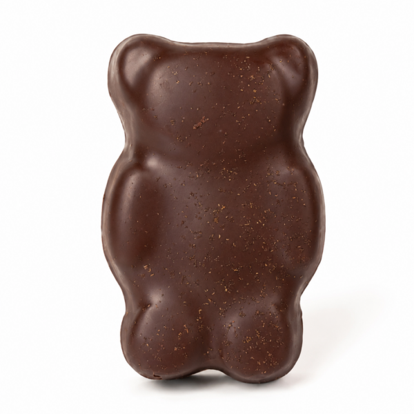 Ourson guimauve chocolat noir