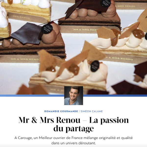Gault & Millau - Mr & Mrs Renou la passion du partage