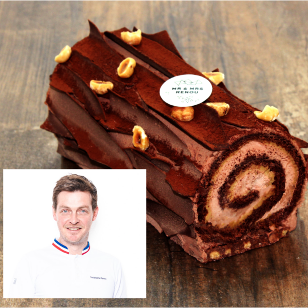BÛCHE DE NOËL CHOCO NOISETTE