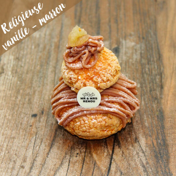 RELIGIEUSE MARRON & VANILLE