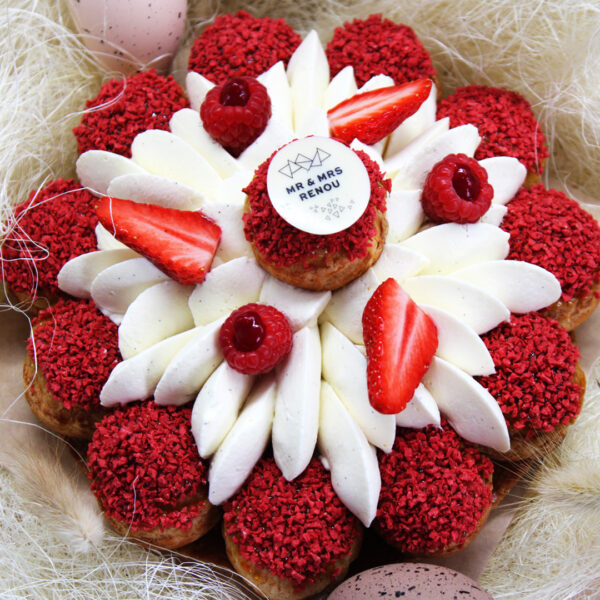 St Honoré aux fruits rouges