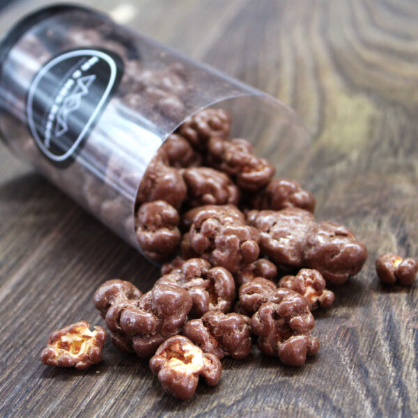 Popcorn caramélisé au chocolat au lait