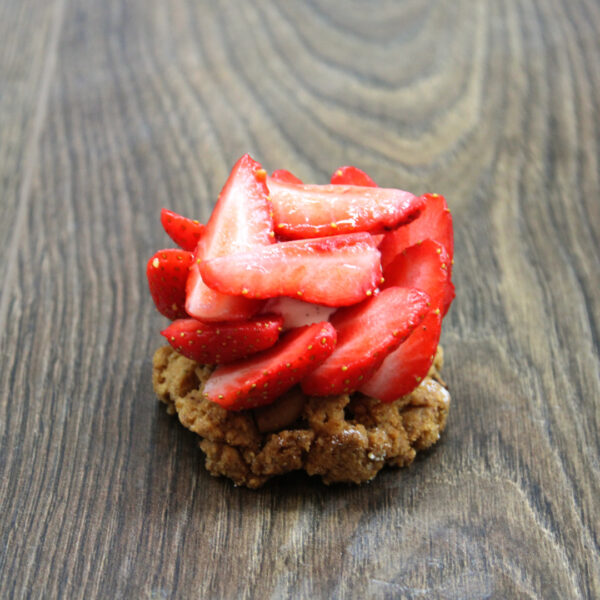 Tartelette aux fraises gariguette