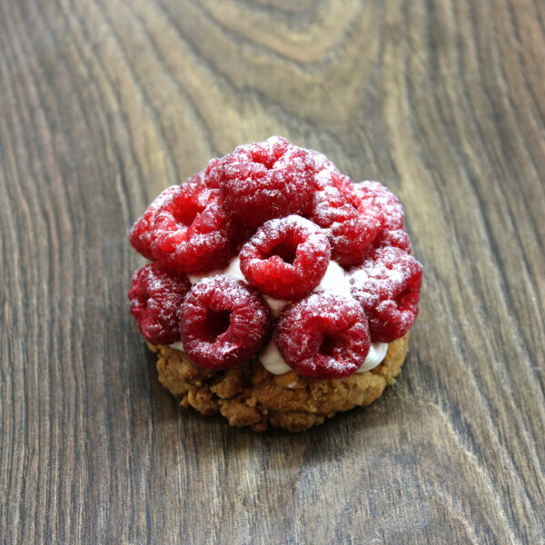 Tartelette aux framboises