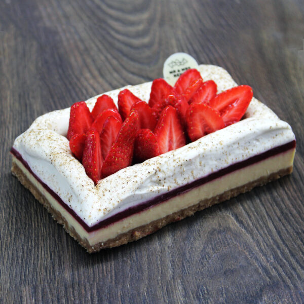 Cheesecake framboise & fruits exotiques- 6 personnes