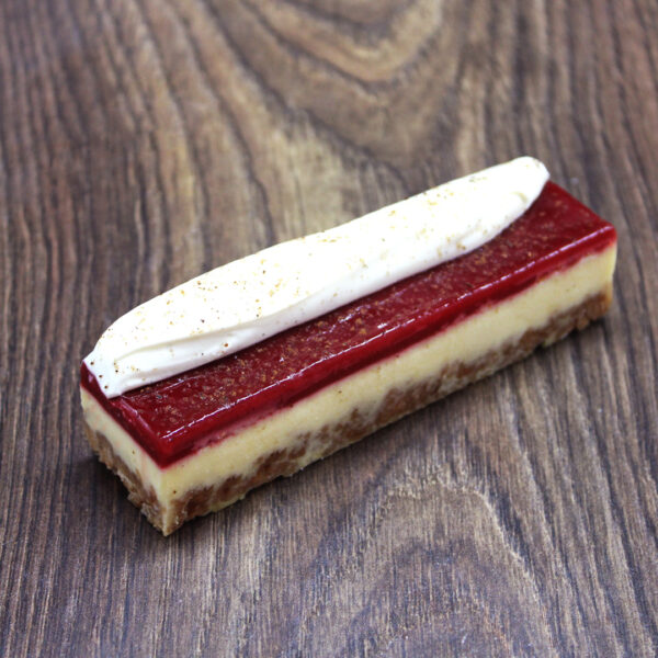 Cheesecake framboise & fruits exotiques