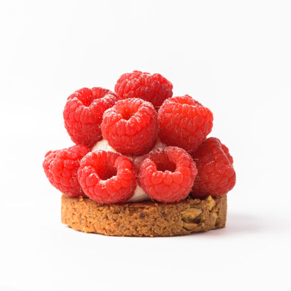 Tartelette aux framboises