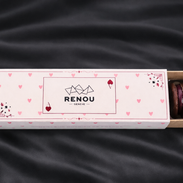 Coffret Assortiment Saint-Valentin Mac'Sablés 6 pièces